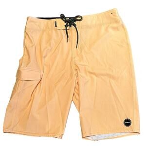 O’Neill Mens Size 32 Peach Unlined Swim trunks
